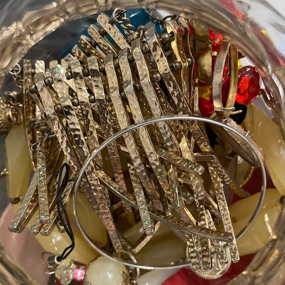 Total 3.11 Lb (Including glass Jar) Jewelry Scraps mixed pcs Mystery Lot 📿 - Picture 14 of 17